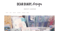 Desktop Screenshot of deardiarydesign.com